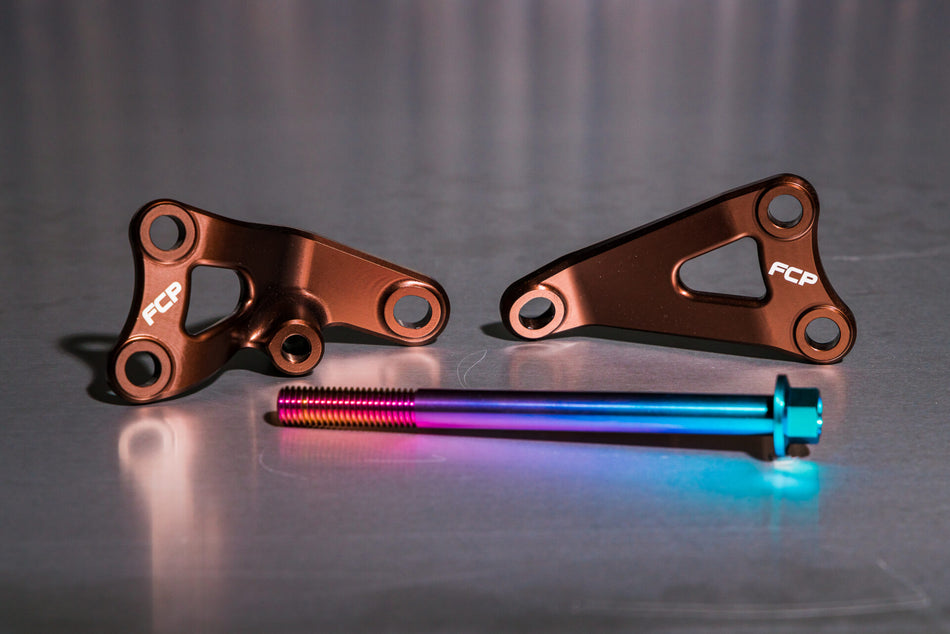 FCP Racing Titanium Engine Mount Kit KTM/Husky 500F (2019-23)