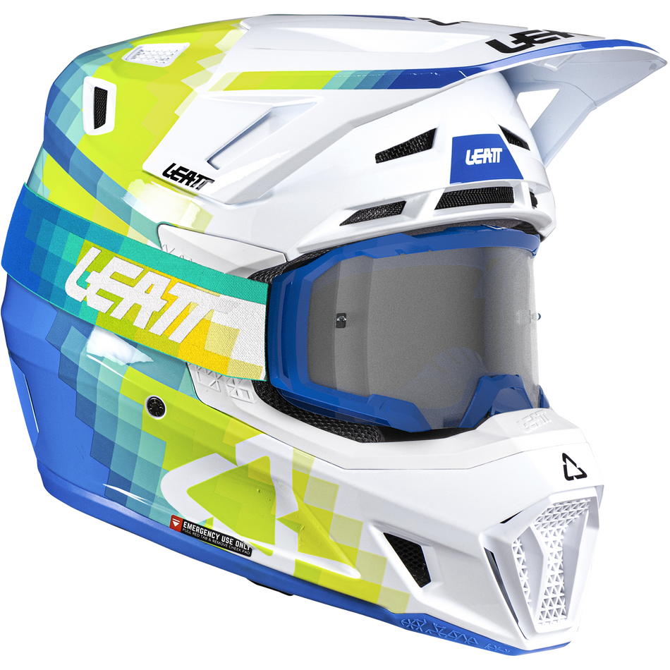 Leatt 7.5 Moto Helmet Kit w/ 4.5 Goggles V26