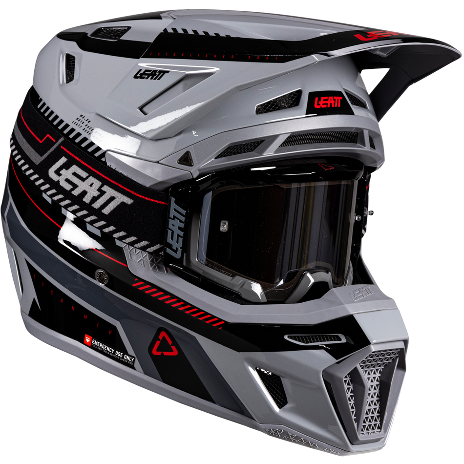 Leatt 8.5 Composite Moto Helmet Kit w/ 5.5 Goggles V26