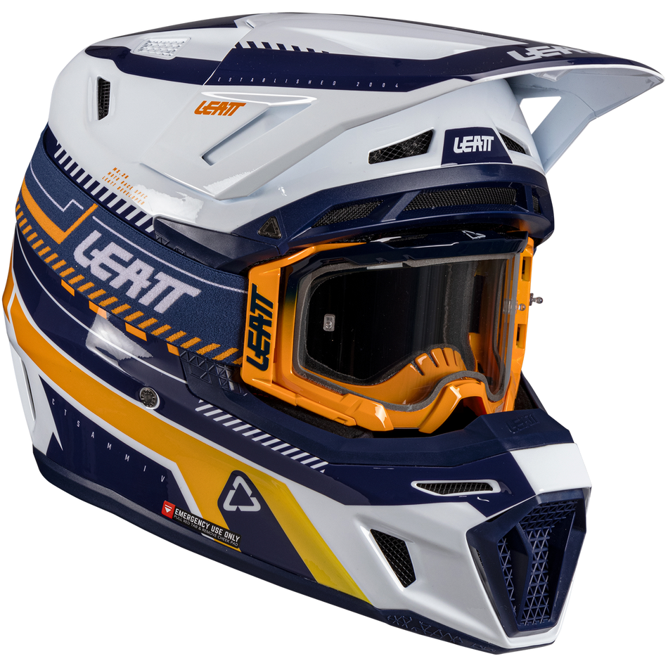 Leatt 8.5 Composite Moto Helmet Kit w/ 5.5 Goggles V26