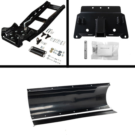 Open Trail Snowplow Kit Polaris fits most 400 - 800 & EV Ranger Midsize & Fullsize Models - MojoMotoSport.com
