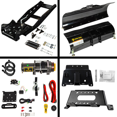 KFI Snowplow Kit Polaris fits most 400 - 900 Ranger Crew Midsize & Fullsize Models - MojoMotoSport.com