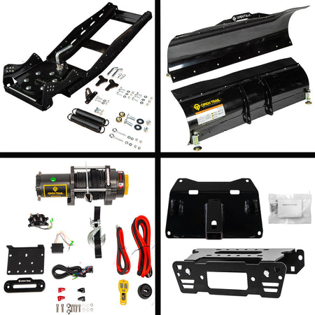 KFI Snowplow Kit for various Polaris Ranger Crew & XP 570/900/1000 - MojoMotoSport.com