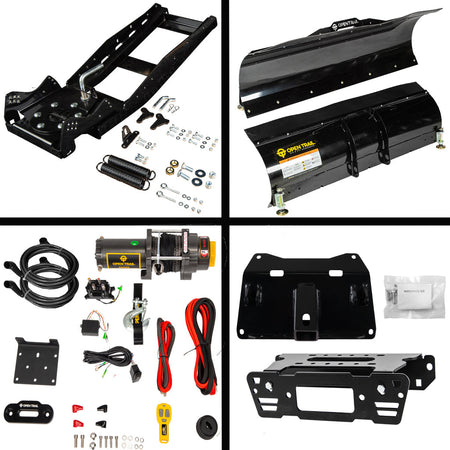 Open Trail Snowplow Kit for various Polaris Ranger Crew Pro XD/570/900/1000 - MojoMotoSport.com