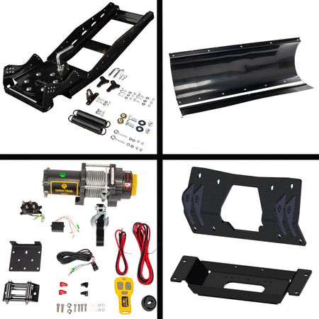 KFI Snowplow Kit Polaris Ranger SP 570 & Pro XD Midsize UTV - MojoMotoSport.com