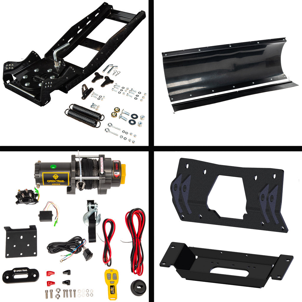 KFI Snowplow Kit Polaris Ranger SP 570 & Pro XD Midsize UTV - MojoMotoSport.com