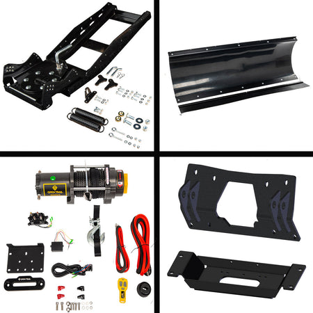 KFI Snowplow Kit Polaris Ranger SP 570 & Pro XD Midsize UTV - MojoMotoSport.com