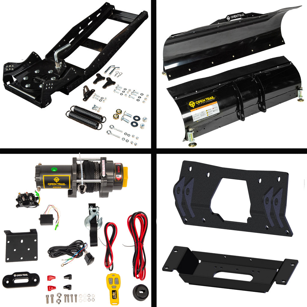 KFI Snowplow Kit Polaris Ranger SP 570 & Pro XD Midsize UTV - MojoMotoSport.com