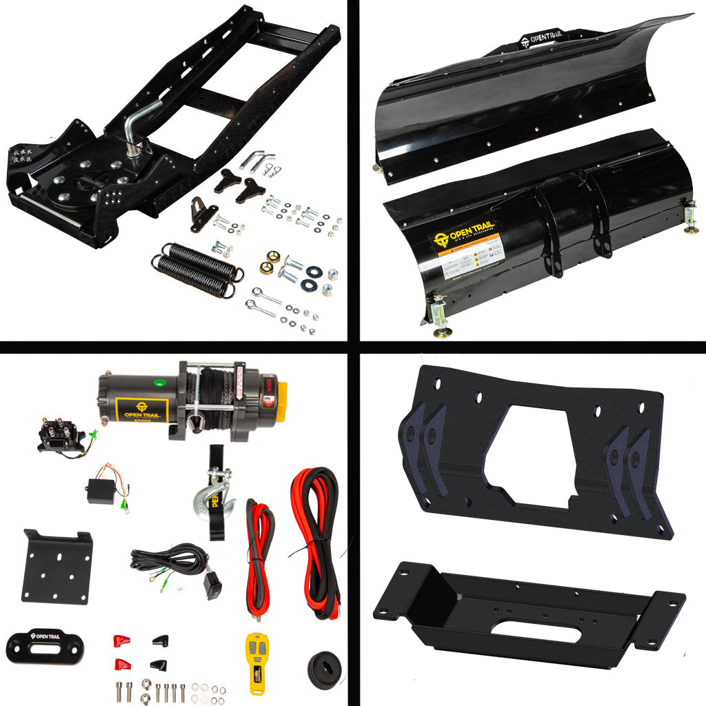 KFI Snowplow Kit Polaris Ranger SP 570 & Pro XD Midsize UTV - MojoMotoSport.com