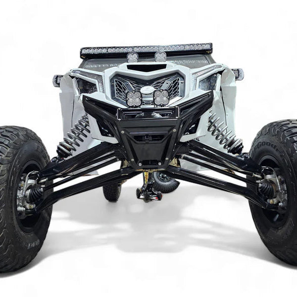 Elektric Offroad 2017+ Can-Am X3 Maverick Machined Billet Front Winch Bumper (Black Anodize)