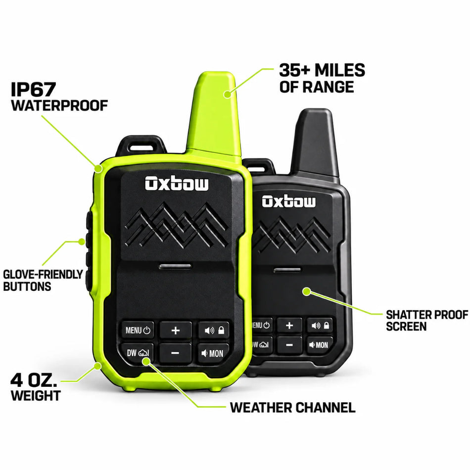 Oxbow Gear Renegade 3.0 Radio Two-Way FRS Waterproof Radio