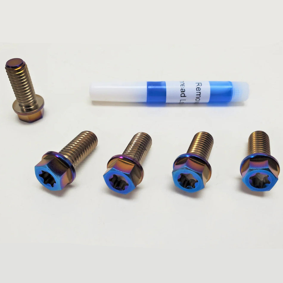 Warp 9 E- Moto Titanium Sprocket Bolts