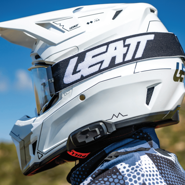 Leatt 7.5 Cardo Helmet w/ 4.5 Goggles V27