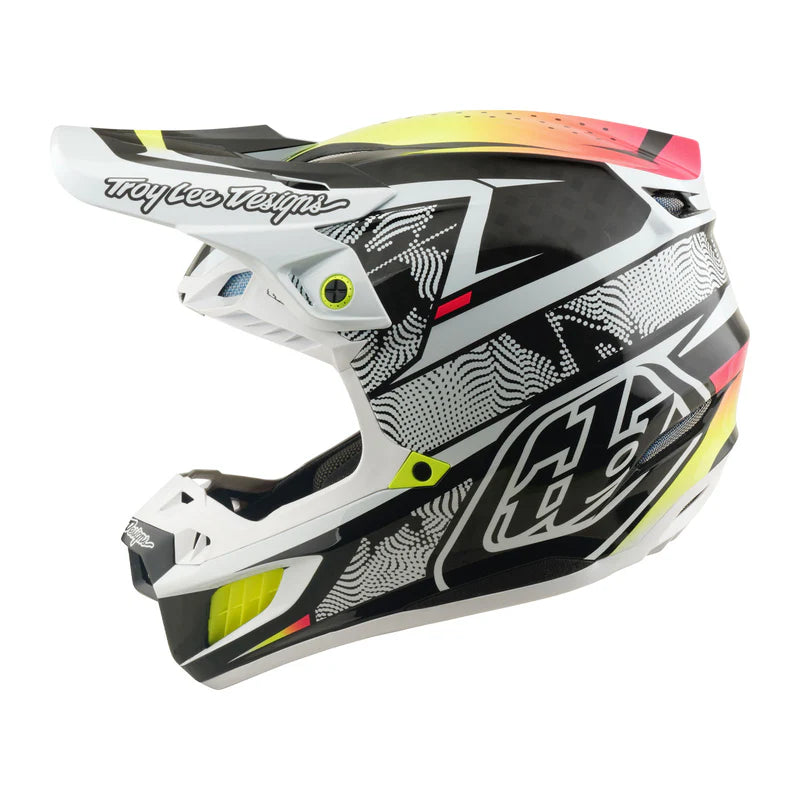Troy Lee Designs Lined Up SE5 Carbon Helmet w/ Mips