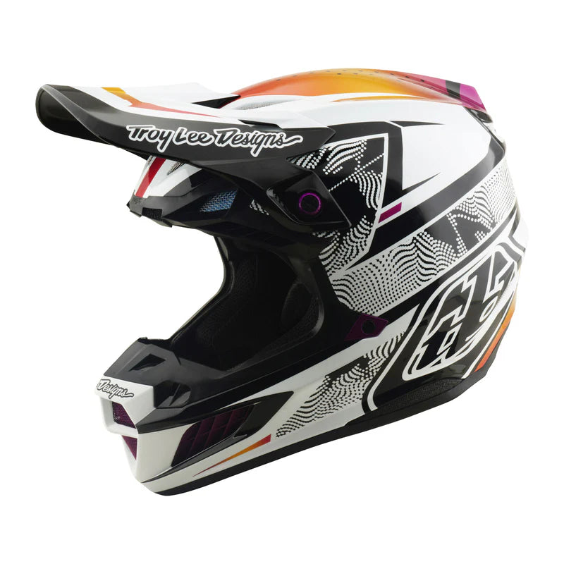 Troy Lee Designs Lined Up Se5 Composite Helmet w/ Mips | MojoMotoSport.com