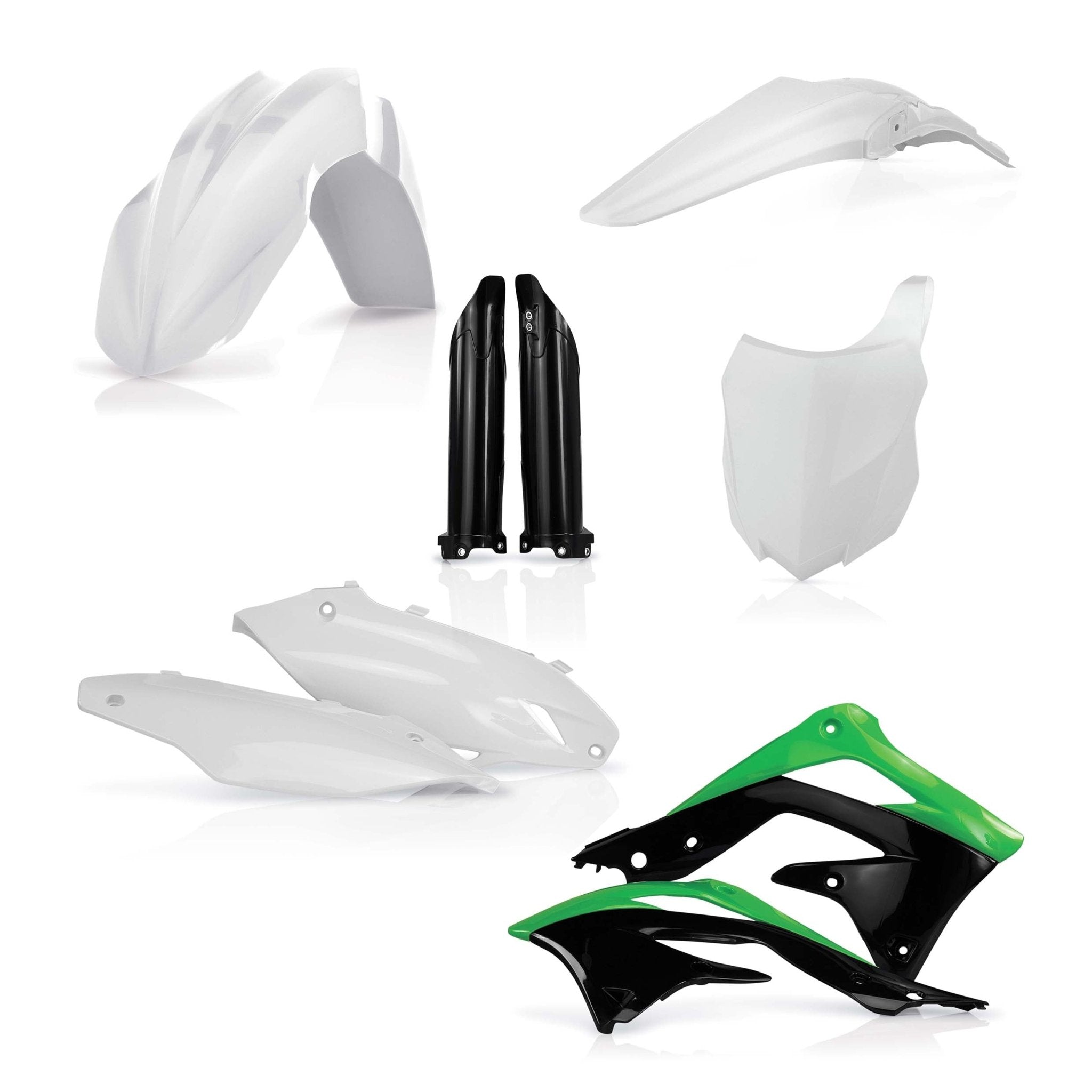 Acerbis Full Plastic Kit Kawasaki | 231420 - MojoMotoSport.com