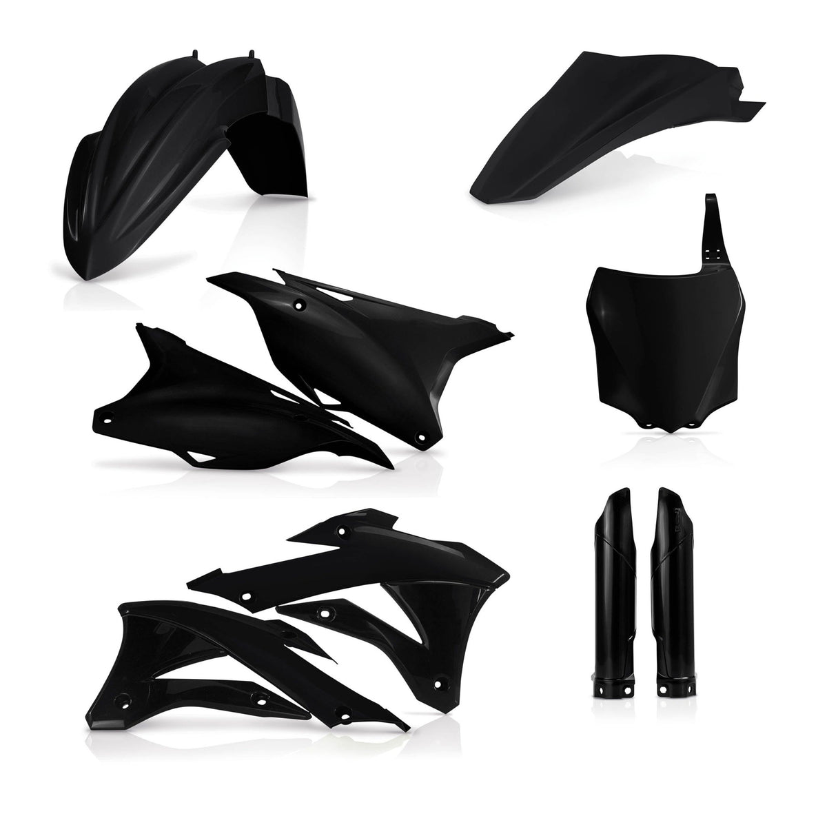 Acerbis Full Plastic Kit Kawasaki | 237411 - MojoMotoSport.com