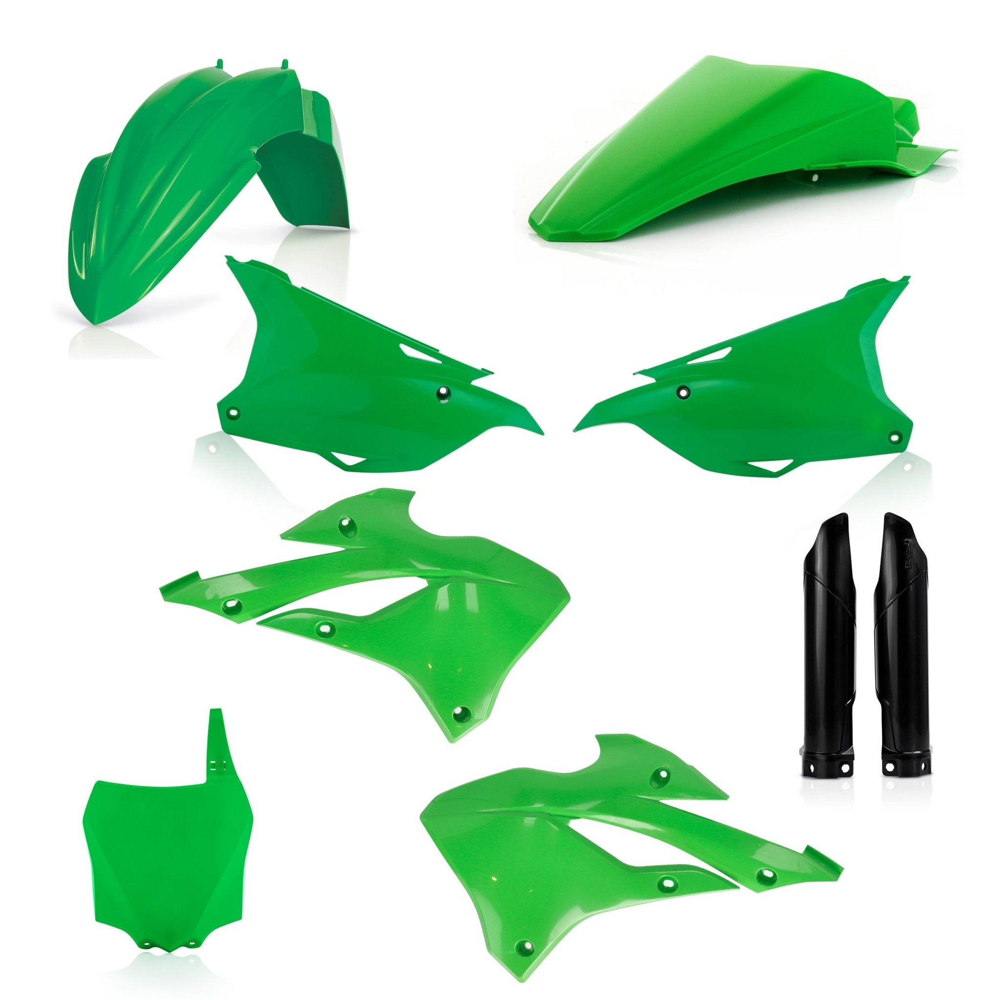 Acerbis Full Plastic Kit Kawasaki | 293613 - MojoMotoSport.com