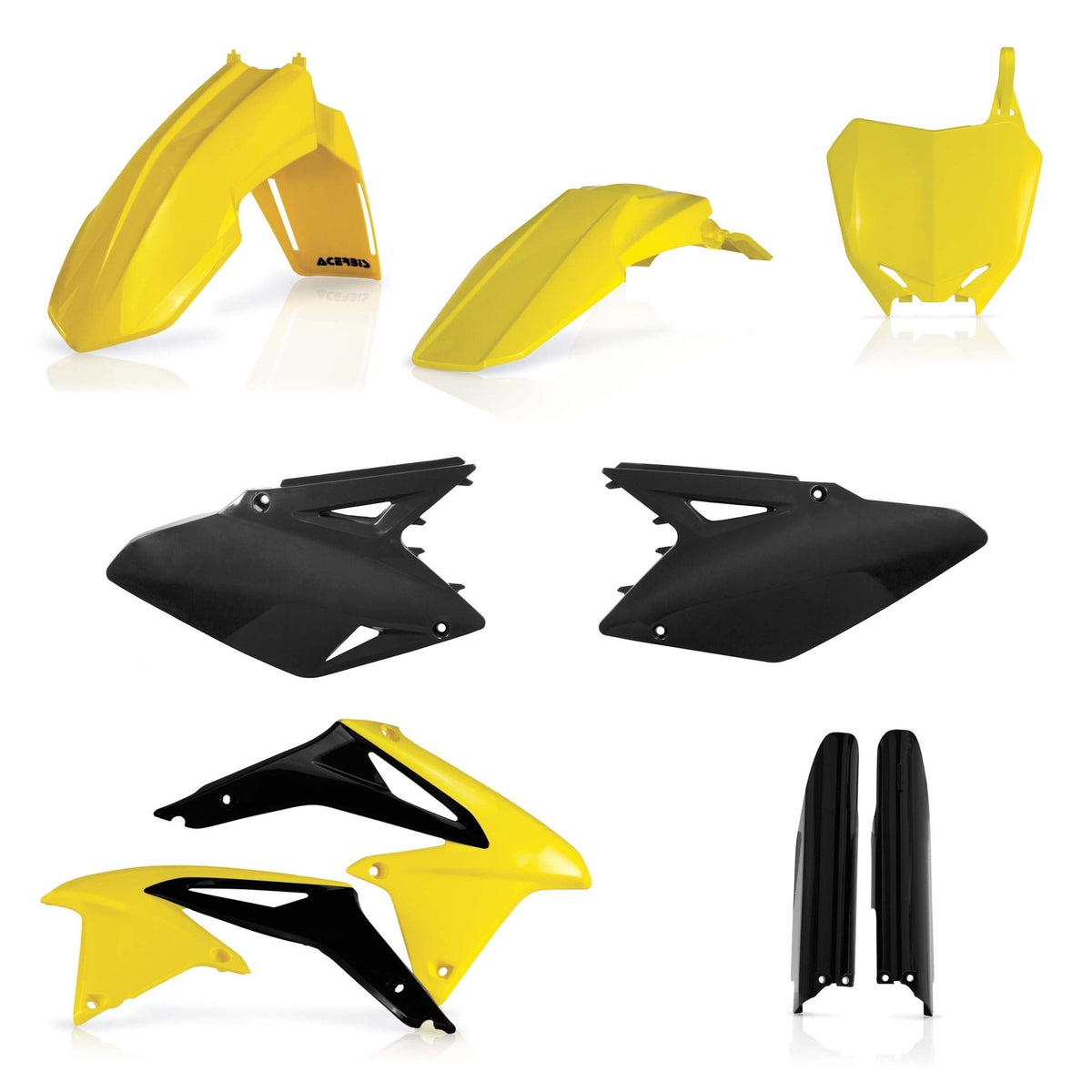 Acerbis Full Plastic Kit Suzuki | 219804 - MojoMotoSport.com