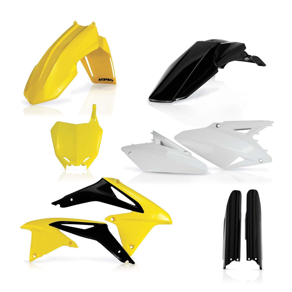 Acerbis Full Plastic Kit Suzuki | 219804 - MojoMotoSport.com