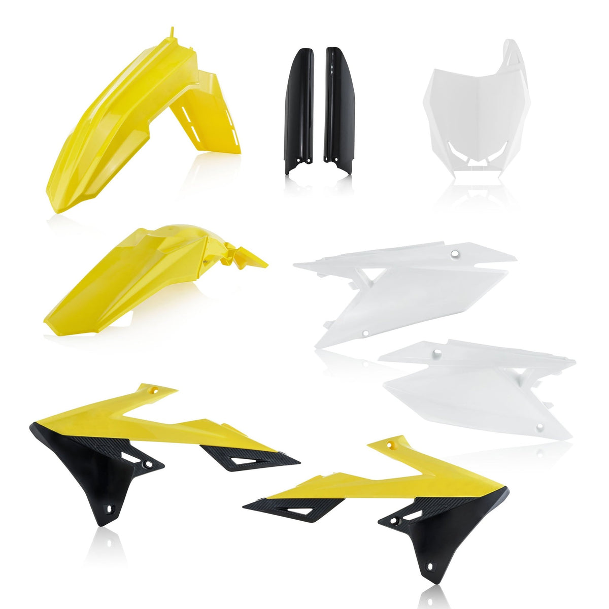 Acerbis Full Plastic Kit Suzuki | 268655 - MojoMotoSport.com