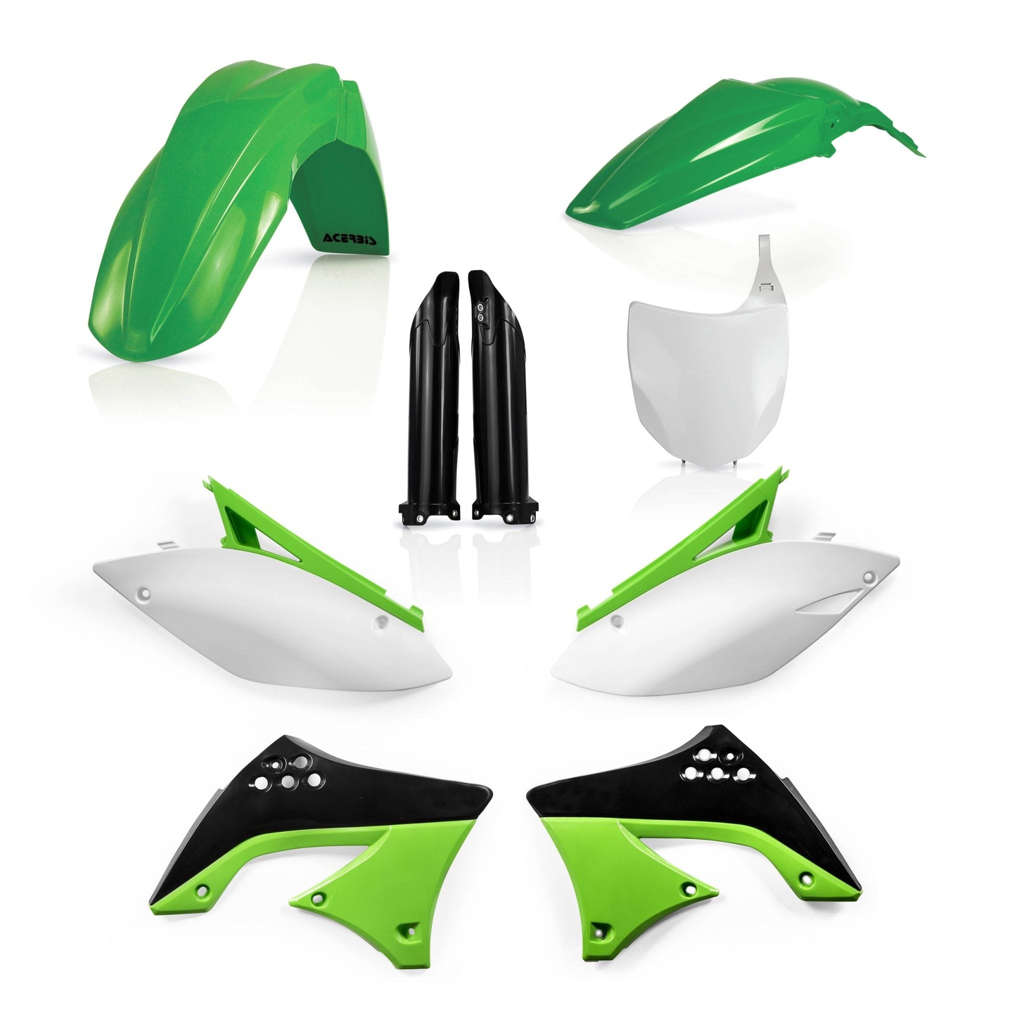Acerbis Plastic Kit Kawasaki | 219806 - MojoMotoSport.com