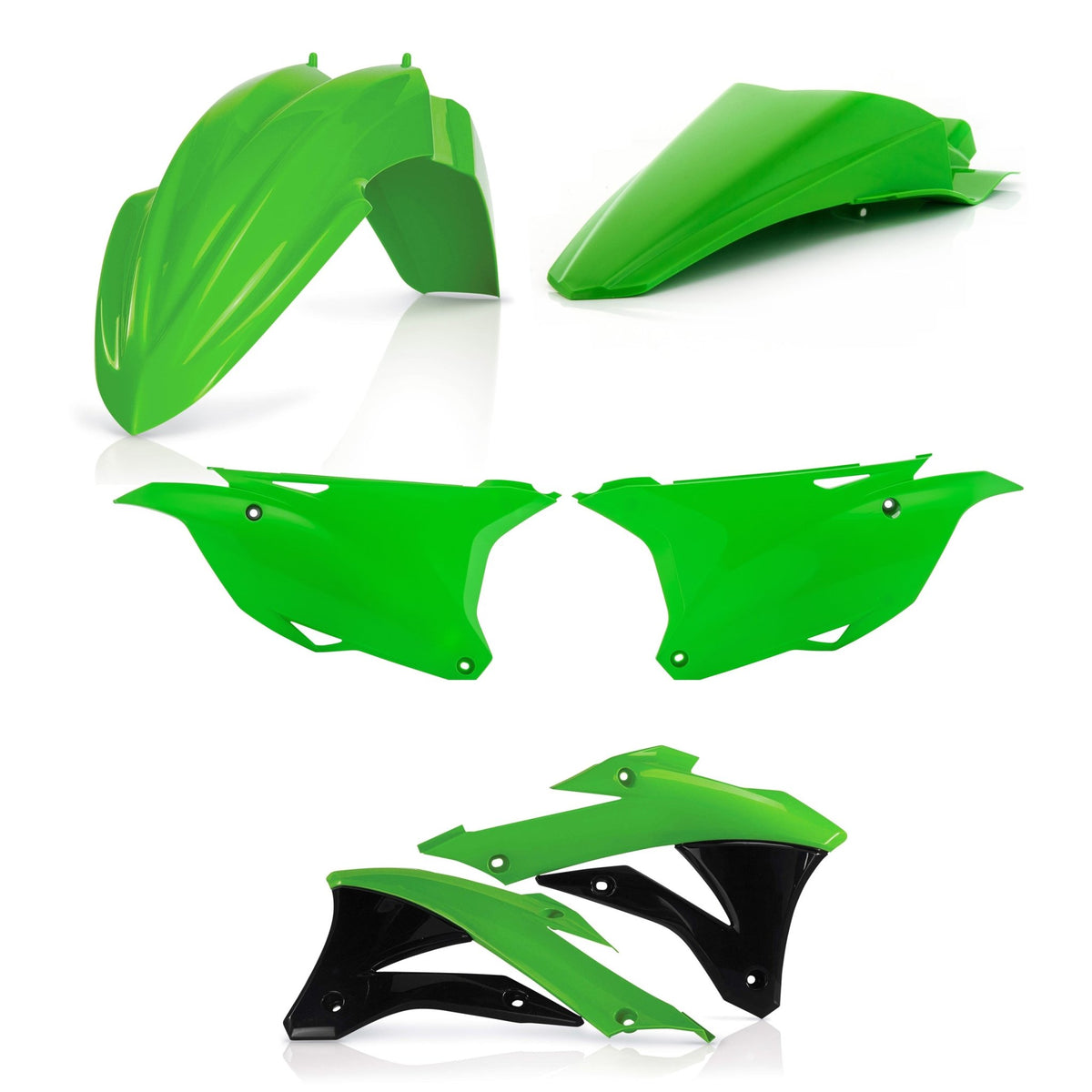 Acerbis Plastic Kit Kawasaki | 237410 - MojoMotoSport.com