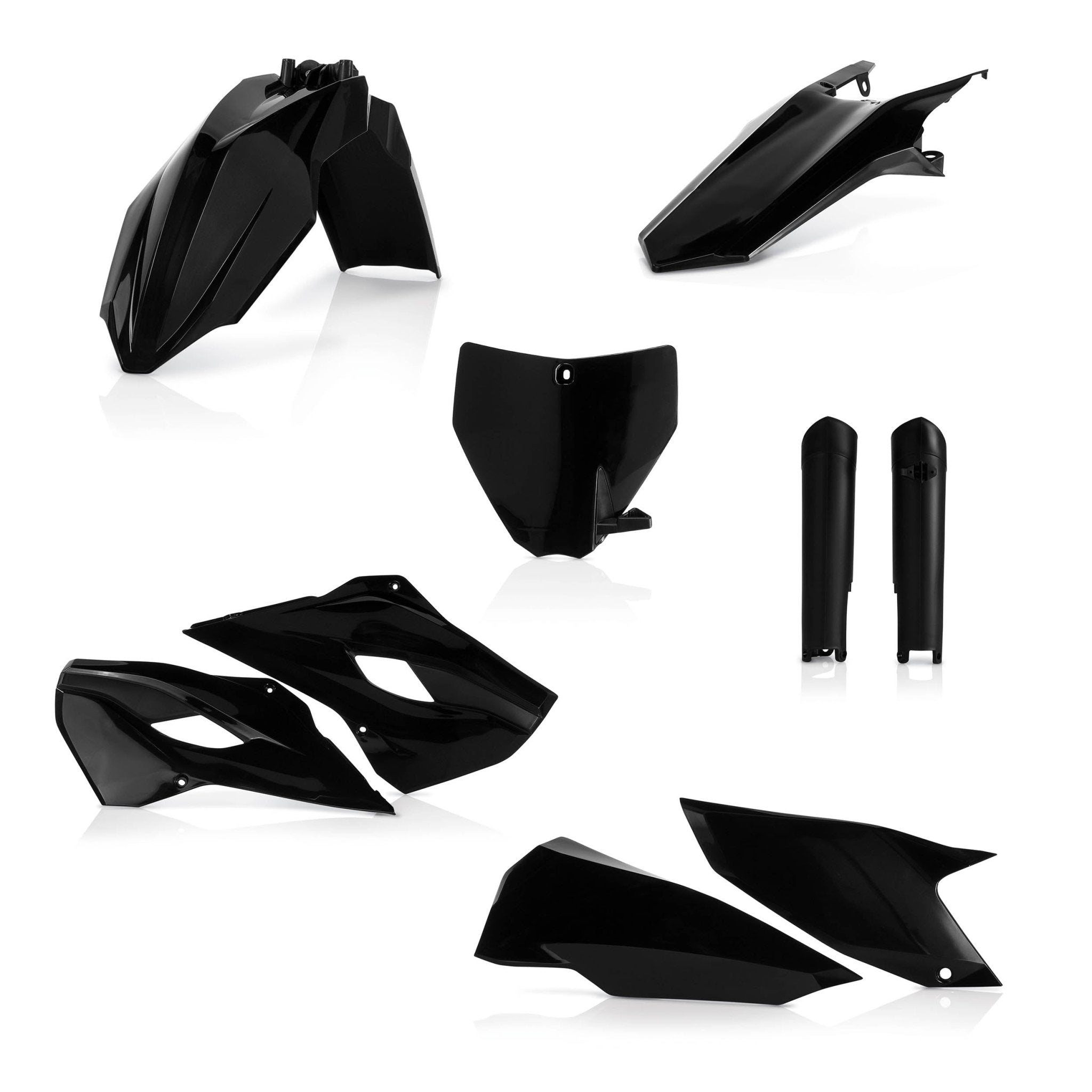 Acerbis Standard Plastic Kit Husqvarna | 240308 - MojoMotoSport.com