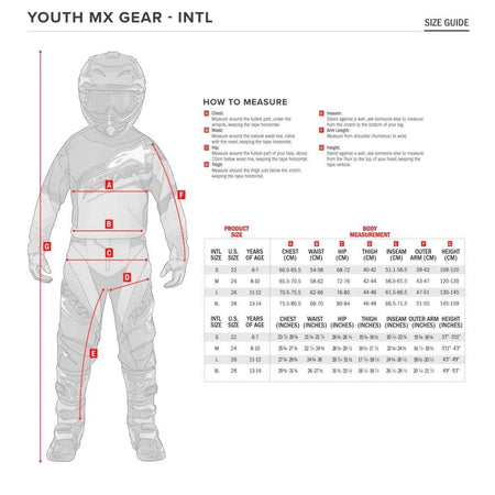 Alpinestars 2024 Youth Racer Racer Jerseys [Closeouts] - MojoMotoSport.com