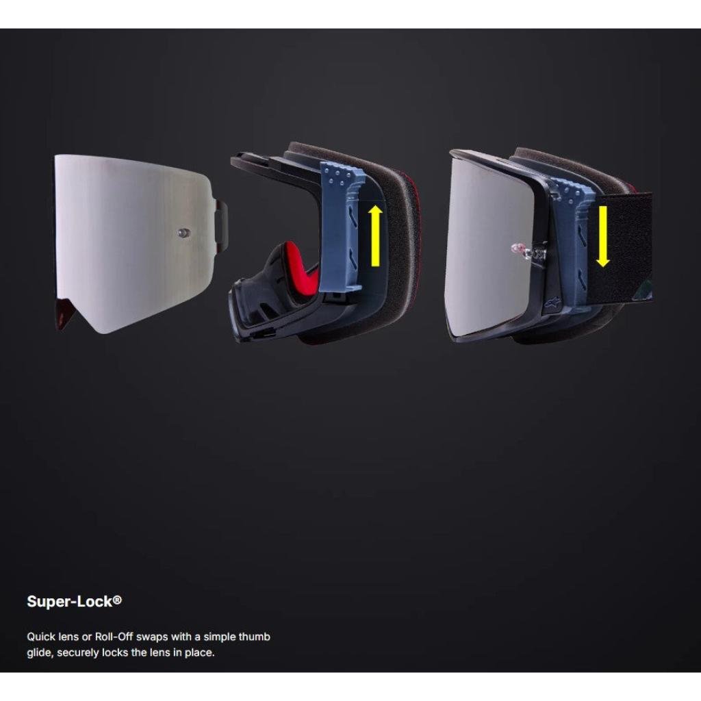 Alpinestars Supertech ABS Vision Goggles - MojoMotoSport.com