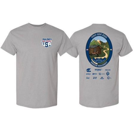 Anson Maloney ISDE Italy 2025 T-Shirt - MojoMotoSport.com