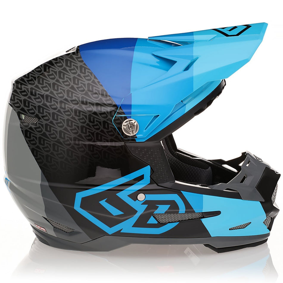 6D ATR-2Y Range Tri-Composite Youth Moto Helmet