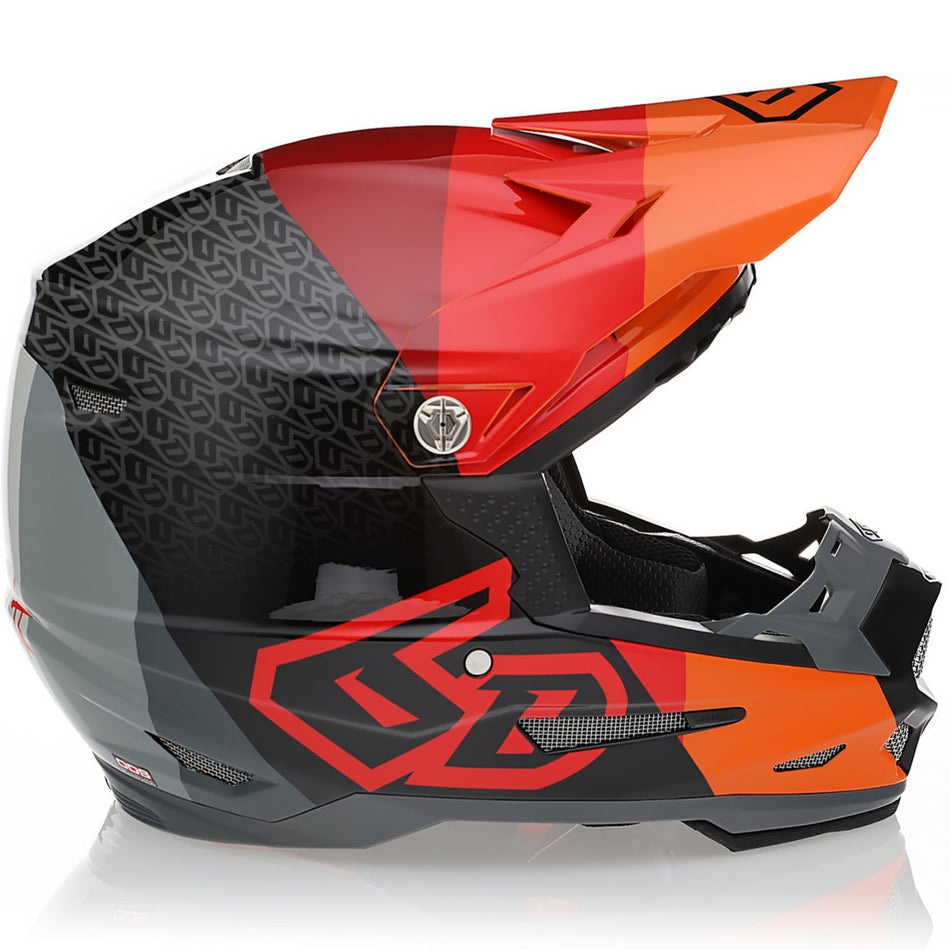 6D ATR-2Y Range Tri-Composite Youth Moto Helmet