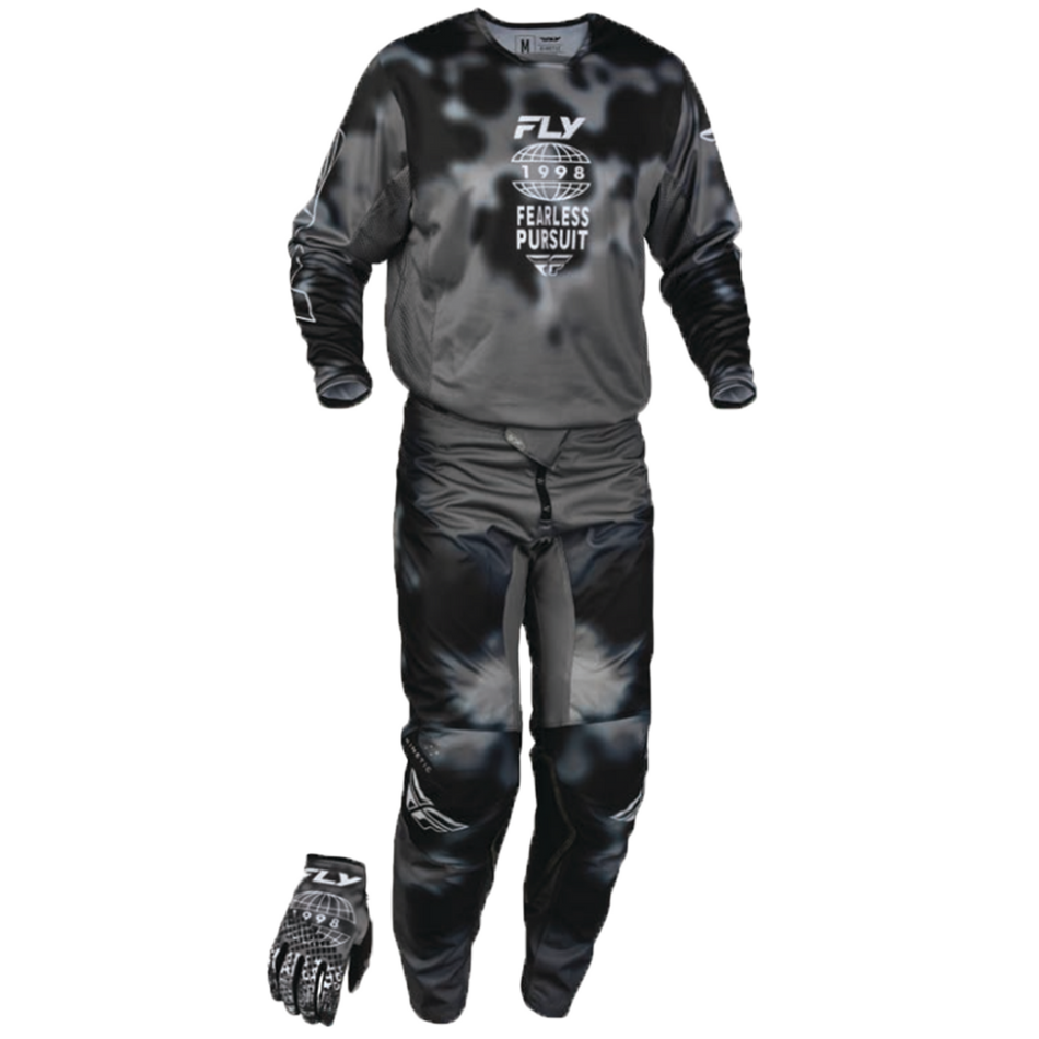 Fly Racing 2027 Kinetic Blur Gearset - Black/Grey