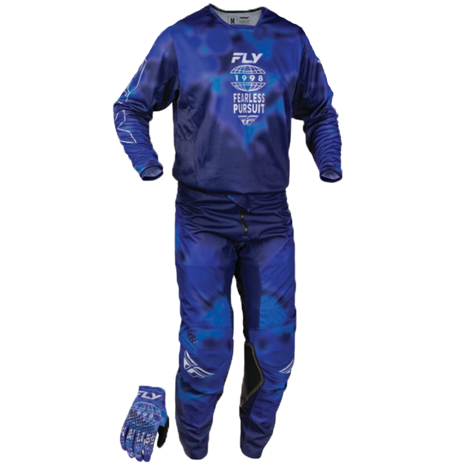 Fly Racing 2027 Kinetic Blur Gearset - Blue/Navy