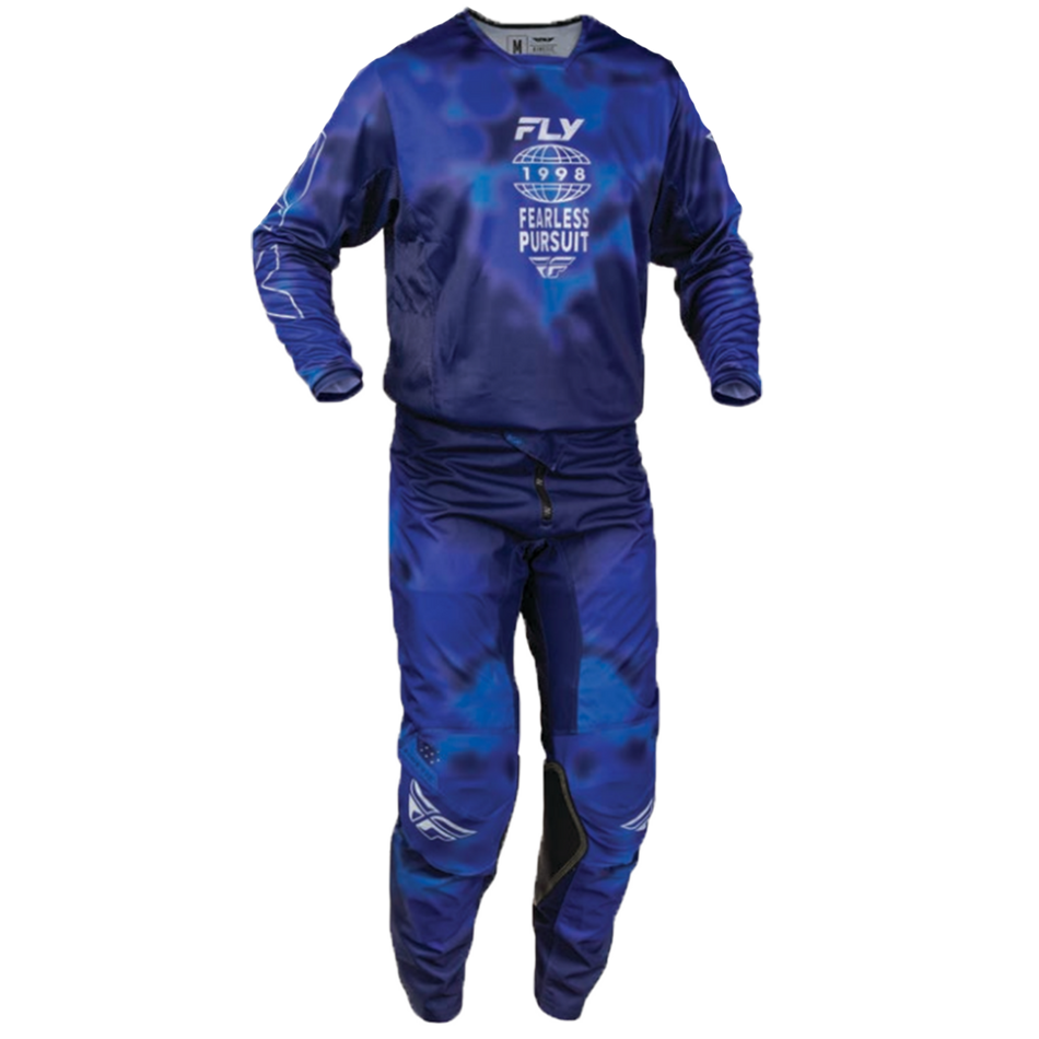 Fly Racing 2027 Kinetic Blur Gearset - Blue/Navy