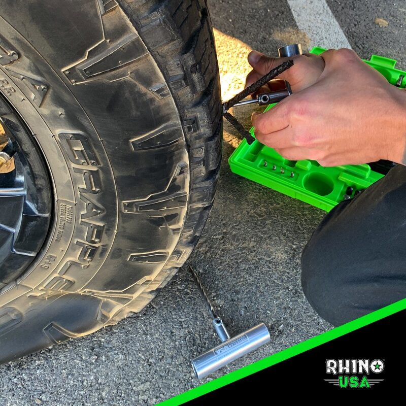 Rhino USA Tire Repair Plug Kit, 86 Pieces