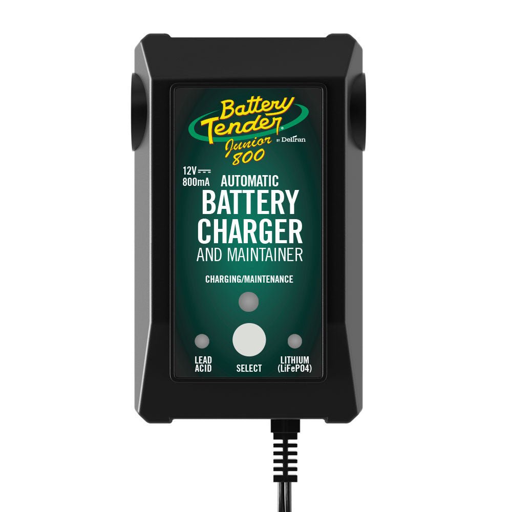 Battery Tender Junior Acid/Lithium Selectable 12v Charger | 022 - 0199 - DL - WH - MojoMotoSport.com