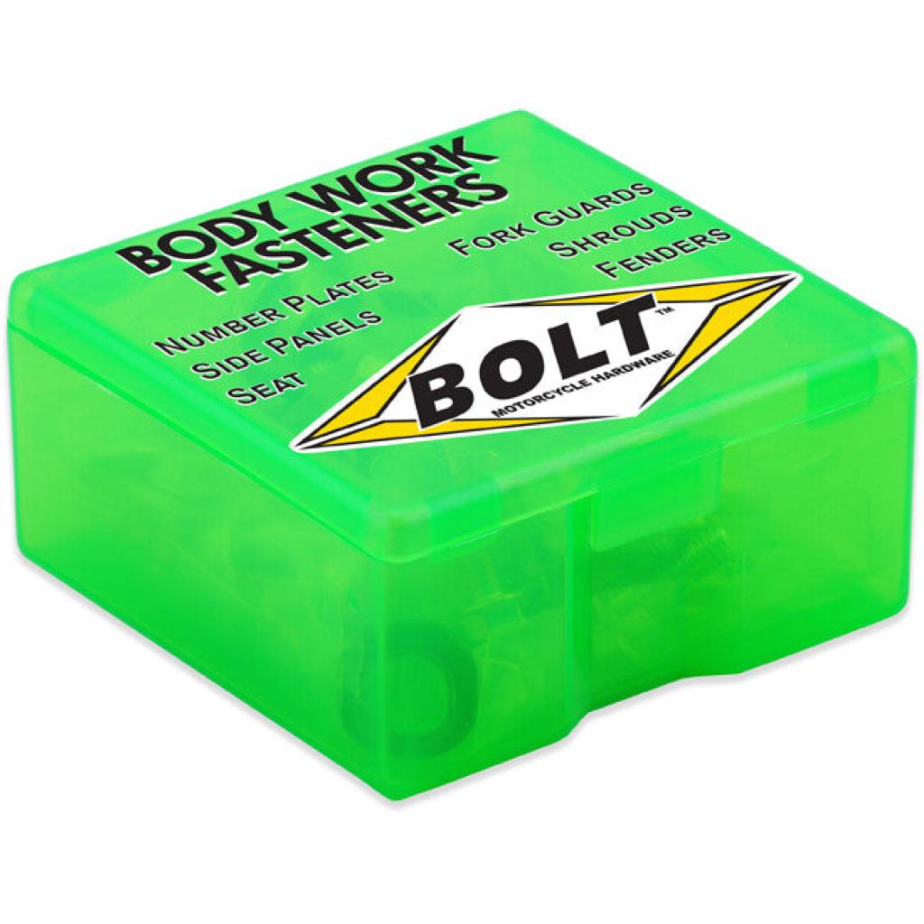 Bolt Full Plastic Fastener Kit Kx | KAW - 001765 - MojoMotoSport.com