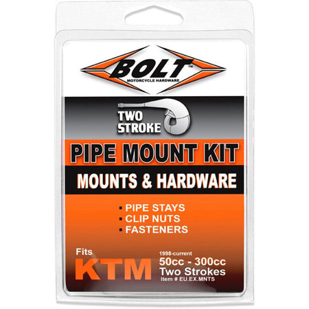Bolt KTM/Husqvarna 2 Stroke Pipe Mounting Hardware Kit | EU.EX.MNTS - MojoMotoSport.com