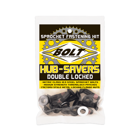 Bolt Sprocket Fastener Double Locked Sprocket Bolt Kit - MojoMotoSport.com