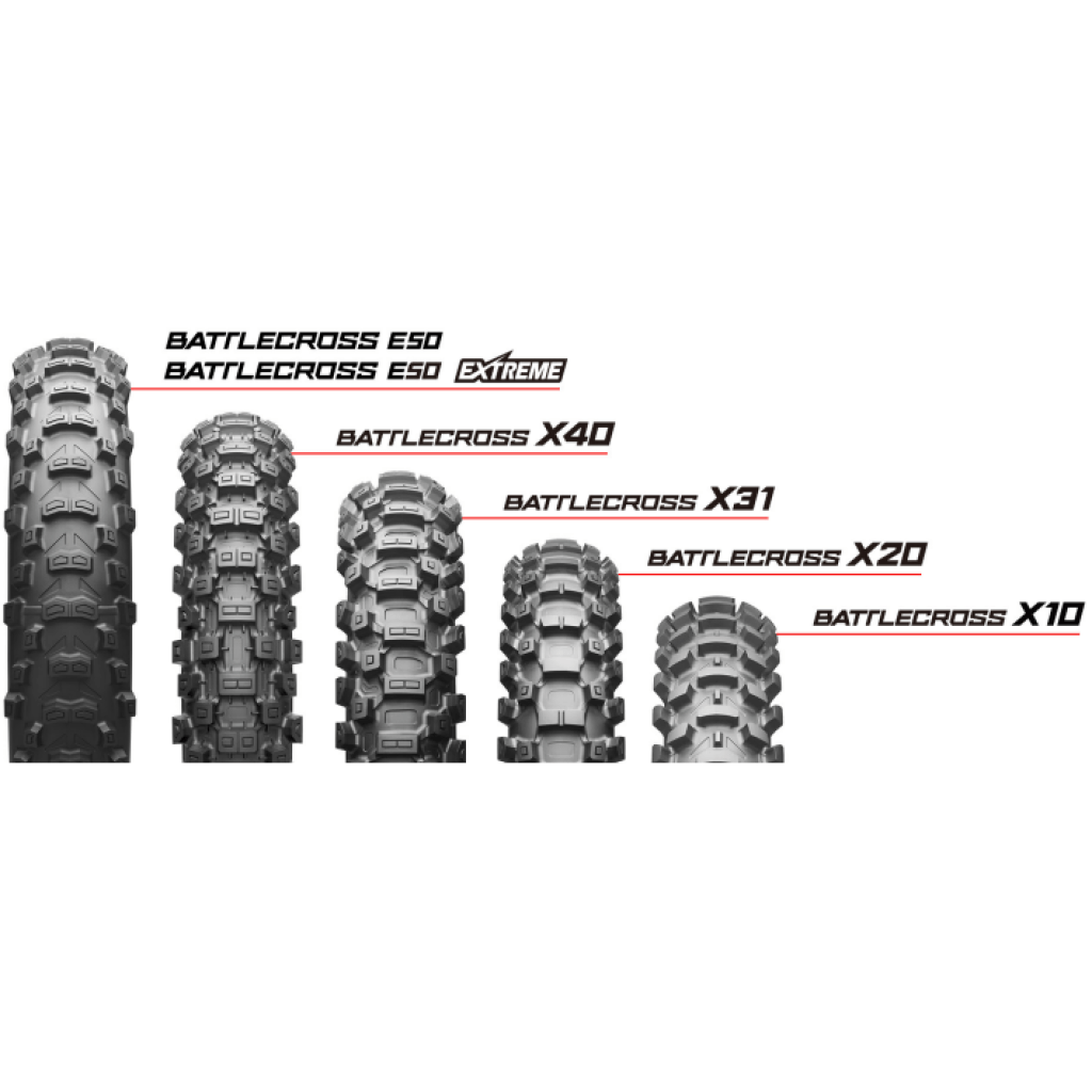 Bridgestone Battlecross E50 Enduro Tires - MojoMotoSport.com