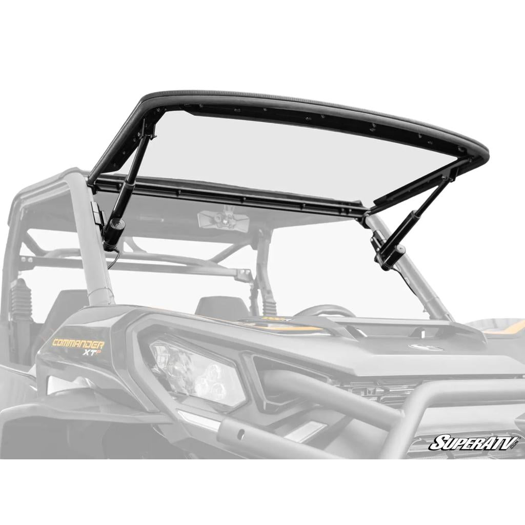 Can - Am Maverick Sport MaxDrive Power Flip Windshield - MojoMotoSport.com