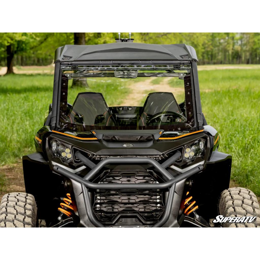 Can - Am Maverick Sport MaxDrive Power Flip Windshield - MojoMotoSport.com
