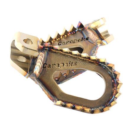 Carapaks Stainless Steel Footpegs KTM/HUS 2009 - 2016 - MojoMotoSport.com