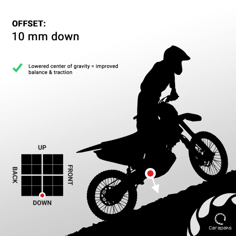 Carapaks Stainless Steel Footpegs KTM/HUS 2009 - 2016 - MojoMotoSport.com