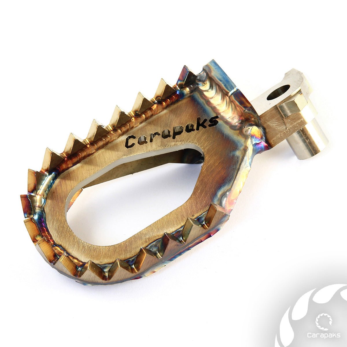 Carapaks Stainless Steel Footpegs KTM/HUS 2009 - 2016 - MojoMotoSport.com