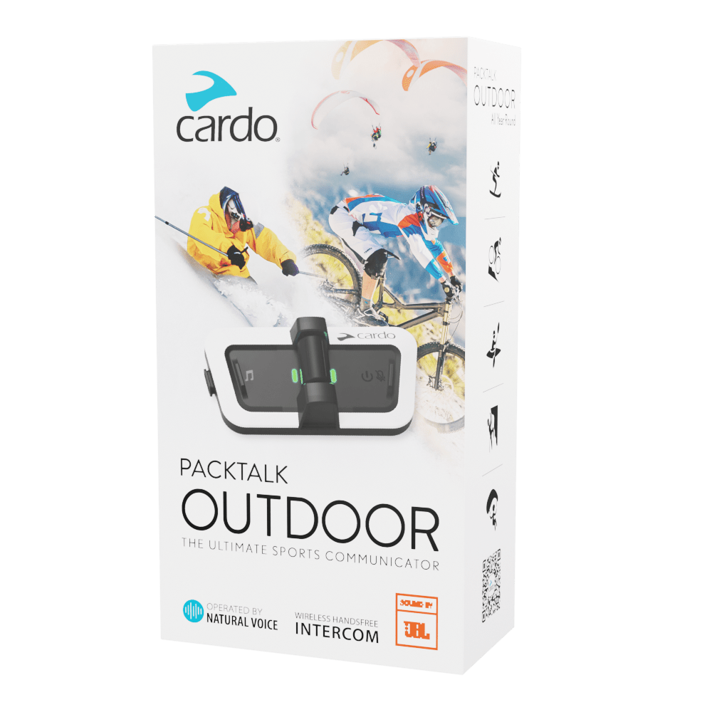 Cardo Packtalk Outdoor Kits - MojoMotoSport.com