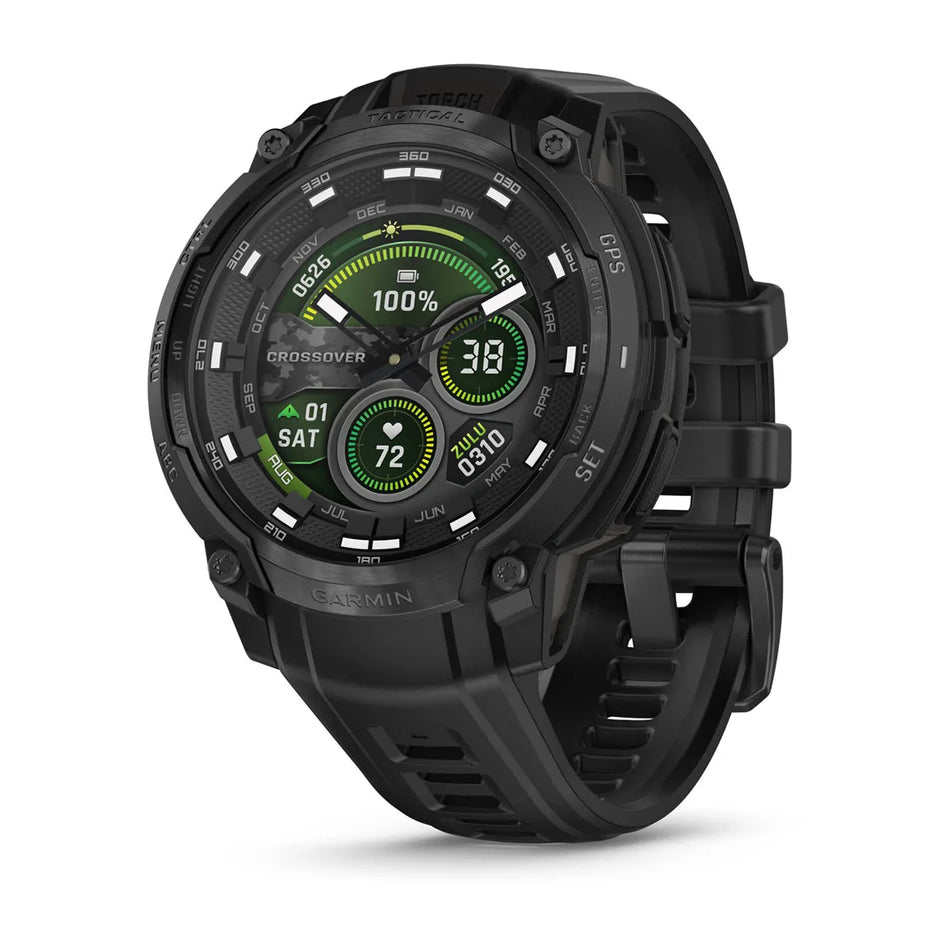 Garmin Instinct Crossover AMOLED Tactical Smartwatch