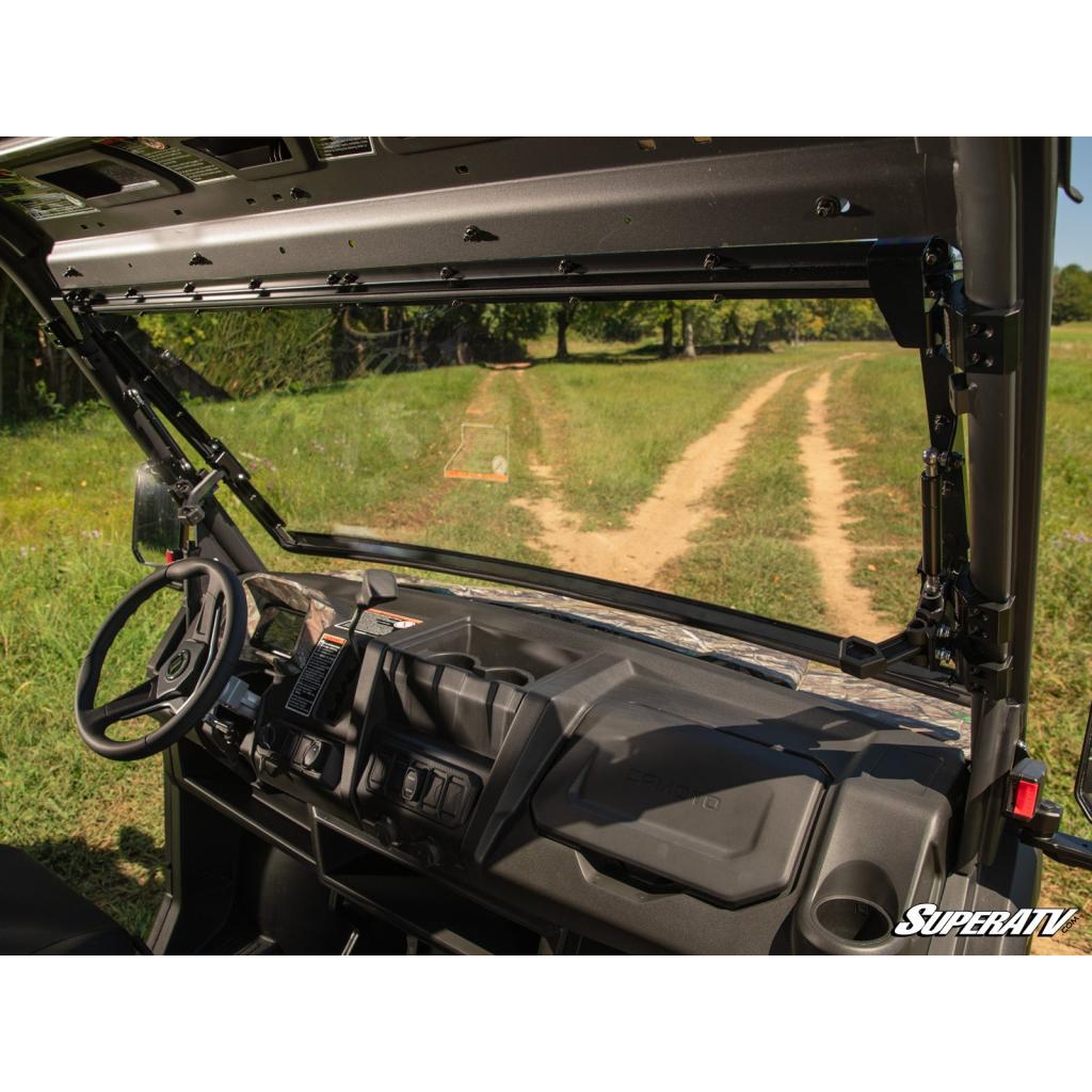 SuperATV CFMOTO UForce 1000 Scratch Resistant Flip Windshield